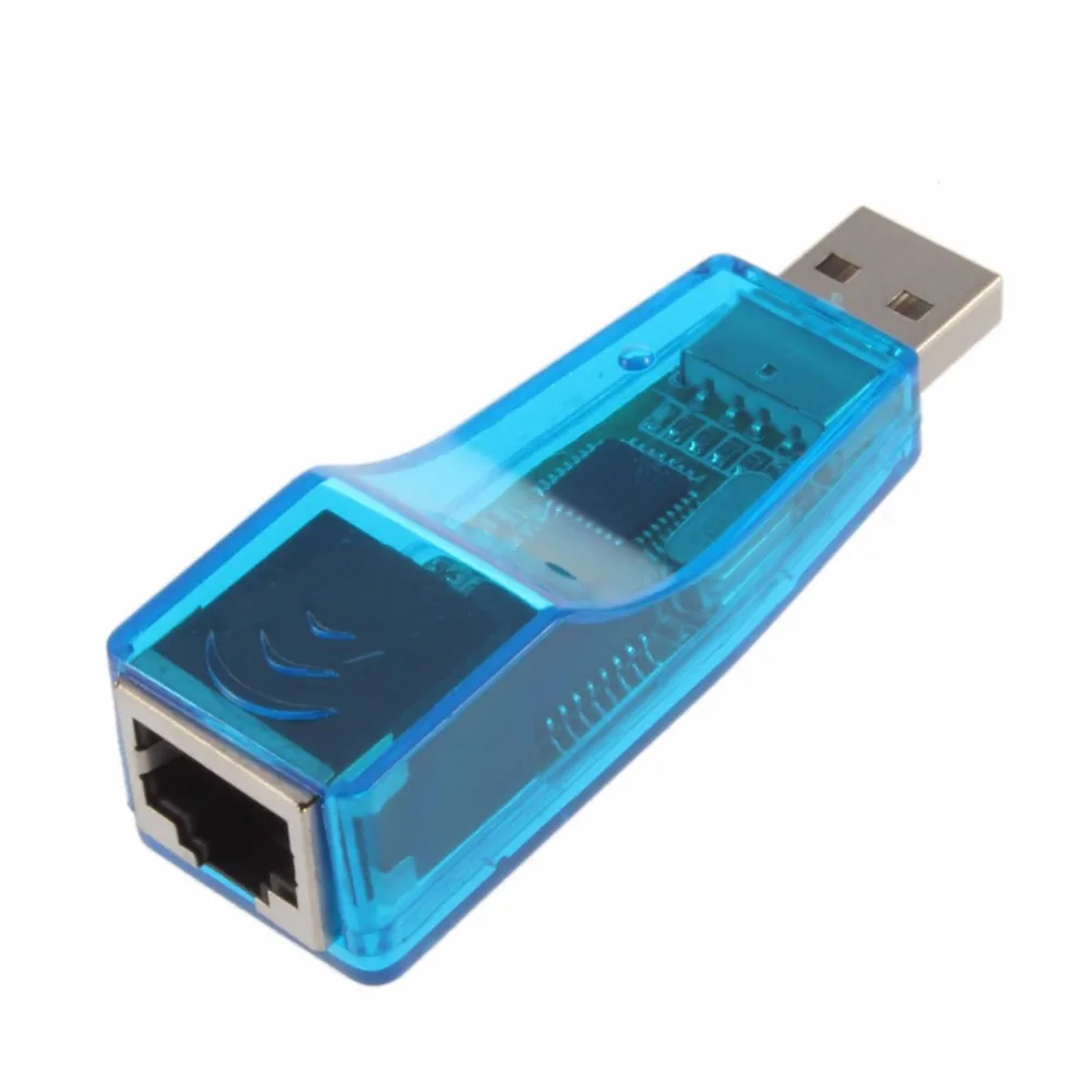 USB 1,1 к локальной сети RJ45 коммутатора Ethernet 10/100 Мбит/с сетевая карта адаптер для Win7 Win8 для Android планшетный ПК синий