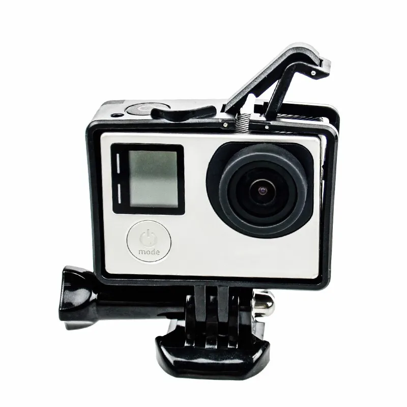 Tekcam стандартная рамка для Go Pro Аксессуары для Gopro (камера + ЖК BacPac/батарея) комплект УФ-объектива крепление для Gopro Hero3 3 + 4