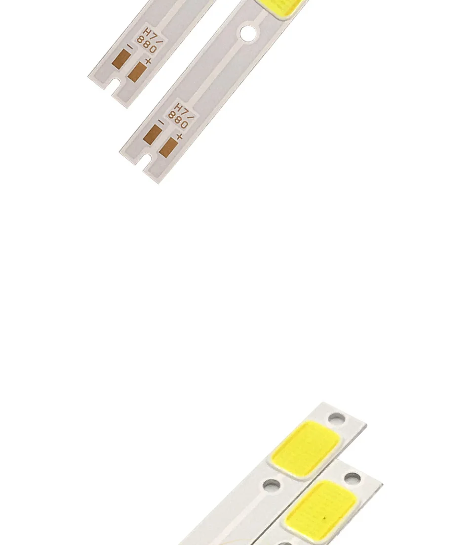 4pcs COB LED Chip for C6 Car Headlight Bulbs H1 H3 H4 H7 COB Chip Light Source Cold White Color C6 LED Lamp Auto Headlamp Chips (8)