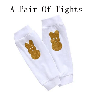 Комплекты из 3 предметов Одежда для новорожденных девочек коллекция года, весенне-осеннее хлопковое боди с принтом кролика для малышей+ юбка-пачка+ колготки, штаны - Цвет: 4-A Pair Of Tights