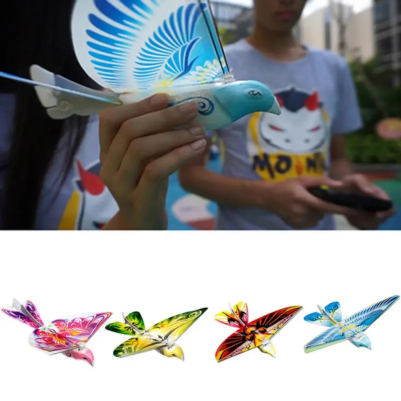 RC Bird RC Airplane 2.4 GHz Remote Control E-Bird Flying Birds Electronic Mini RC Drone Toys