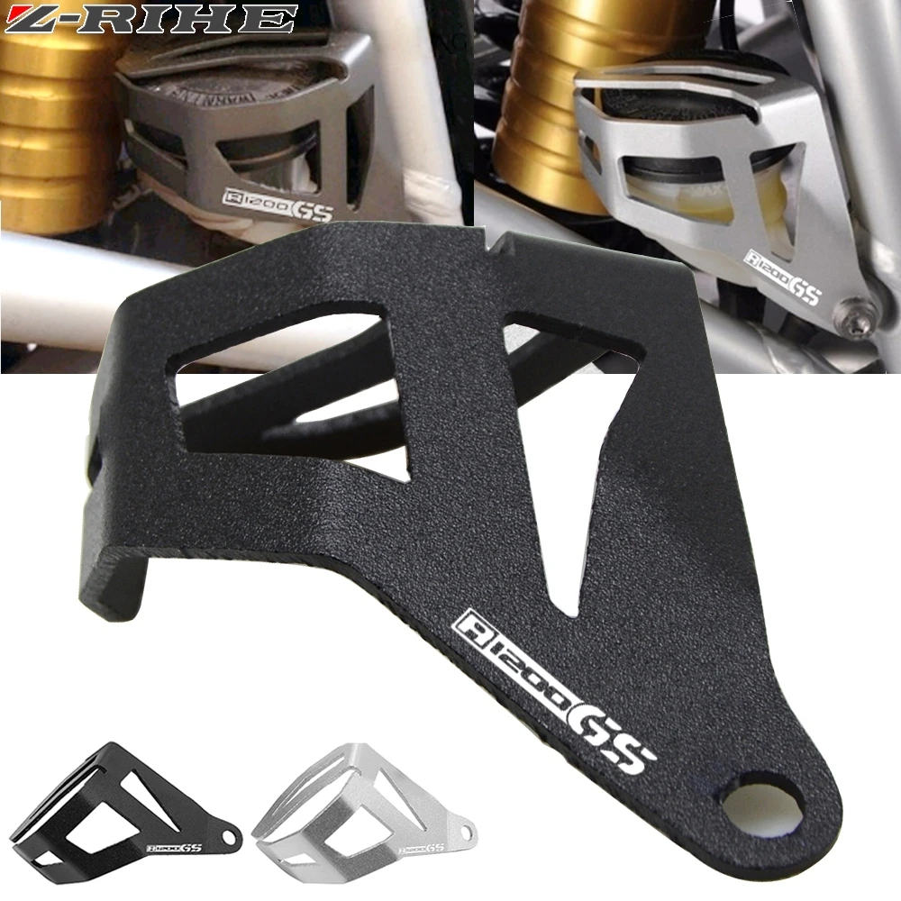 

ZRIHE Motorcycle Rear Brake Pump Fluid Tank Reservoir Guard Protector Cover OIL CUP For BMW R1200 GS R1200GS LC ADV 2014-2017