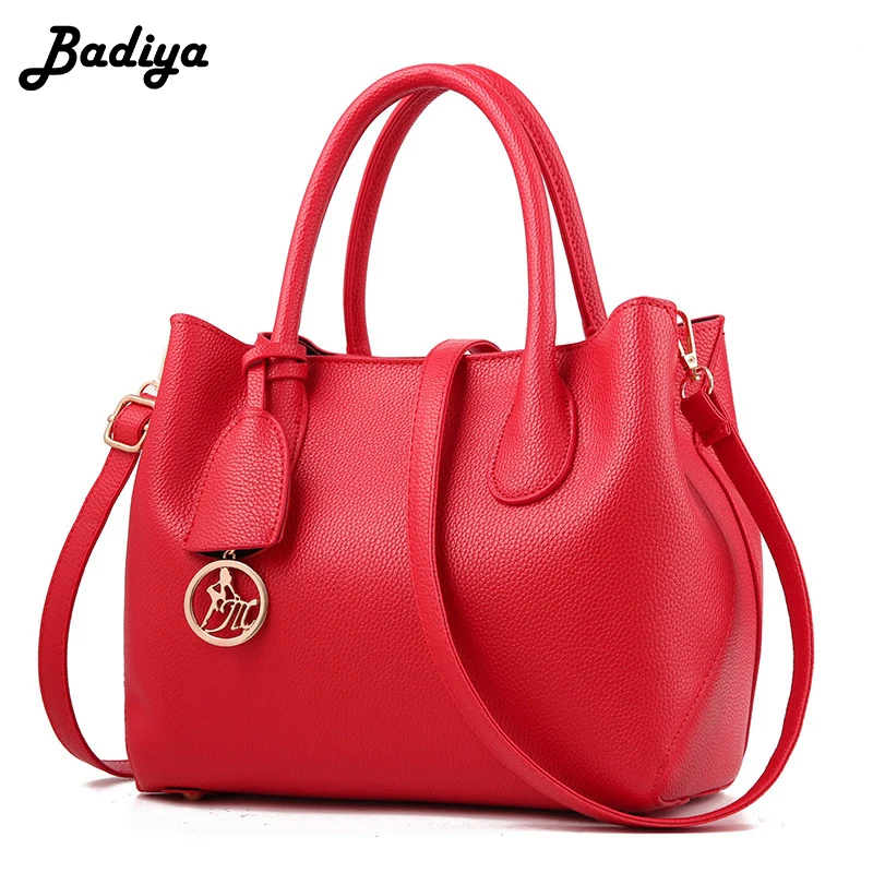 

Women's New Luxury Handbag Solid Large Capacity Casual Shoulder Bag PU Leather Ladies Office Tote Bags Female Bolsa