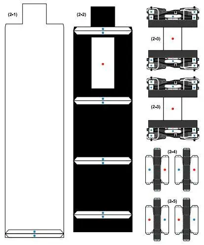 3D бумажная модель Shinkansen E5 Hayabusa Высокоскоростная Модель рельса без пульта