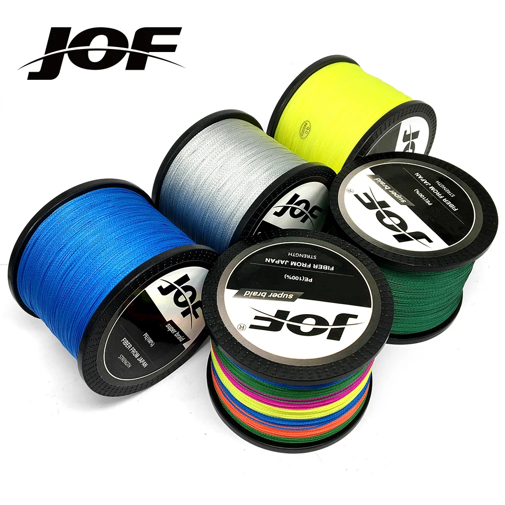 NEWEST 1000m 4 strands PE Braided Wire Muliti Colors Multifilament ...