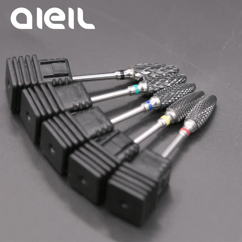 Nail Drill Bits Ceramic Milling Nail Drill Bits Manicure Mill Ceramic Milling Cutters For Manicure Electric Machine Drill Bits  (4)