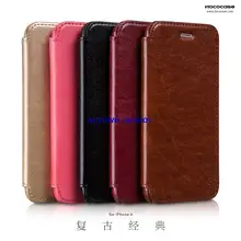 Original Genuine HOCO Case For iPhone 6 6s 4 7 inch Retro Classic PU Leatther Vertical