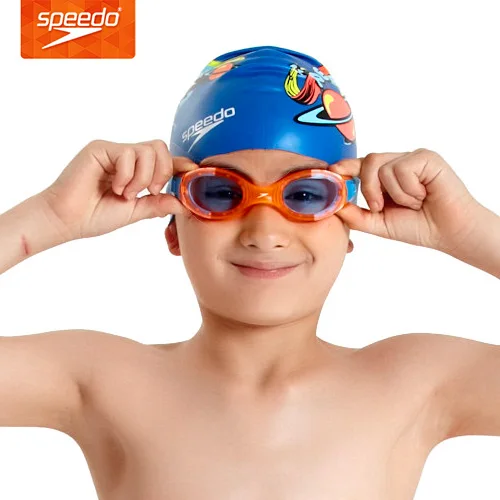 Speedo шапочка для плавания 100% силикагель девочек и мальчиков бассейна|speedo swimming