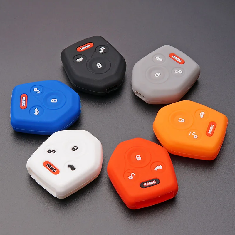 

silicone key case cover shell cap for subaru Legacy Tribeca impreza forester xv BRZ trezia wrx levorg outback remote keyless