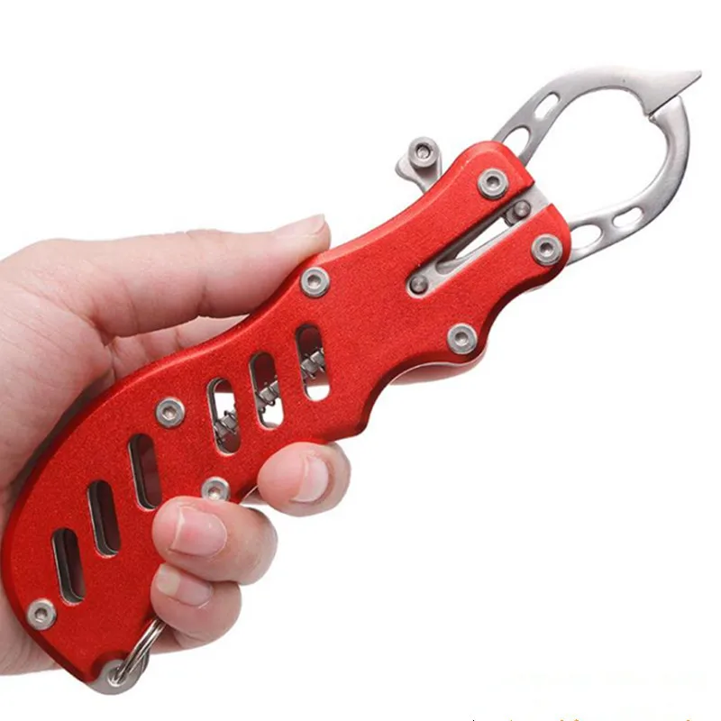 

304 Fish Lip Gripper Grabber Fishing Grip Holder Fishing Lip Handle Alicate De Pesca Tackle Tools