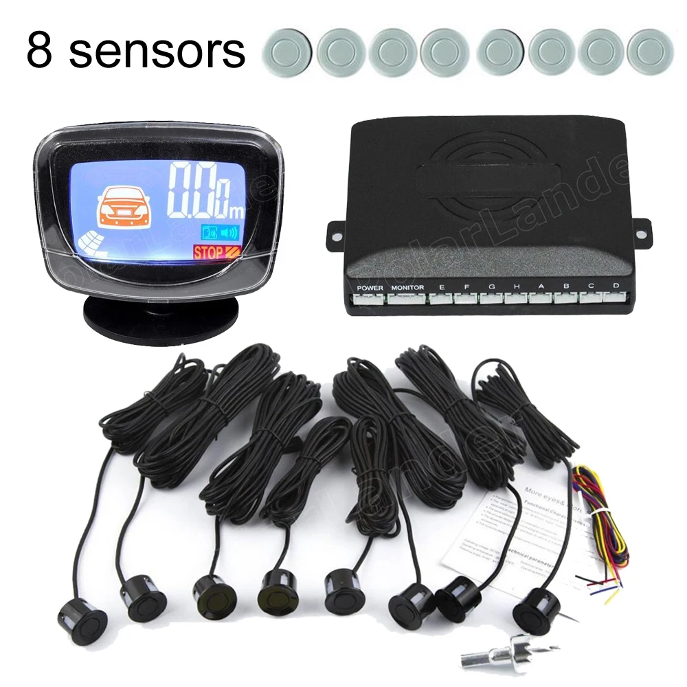 new arrival Auto Parking Sensor LCD Display monitor sensor car detector