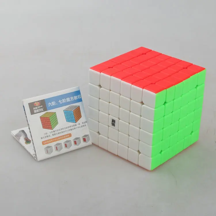 Мою weishigts черный/белый/Primary/Stickerless-яркий 6 Слои Cube Твист головоломки Обучающие игрушки кубик рубика