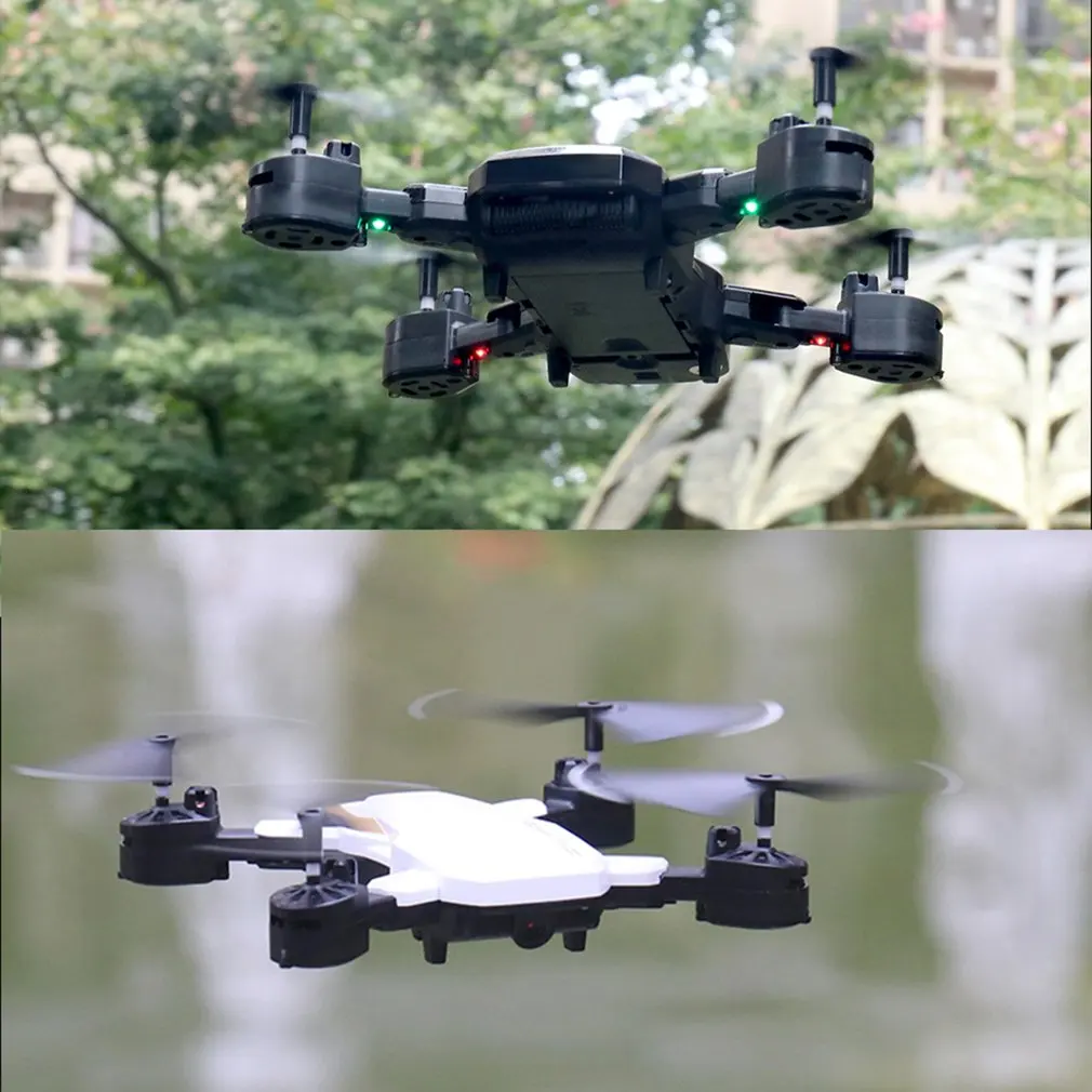 LF609 2,4G Wifi FPV RC Дрон с камерой 0.3MP/2.0MP бесщеточный Радиоуправляемый квадрокоптер RTF складной 3D откидной держатель на голову дропшиппинг