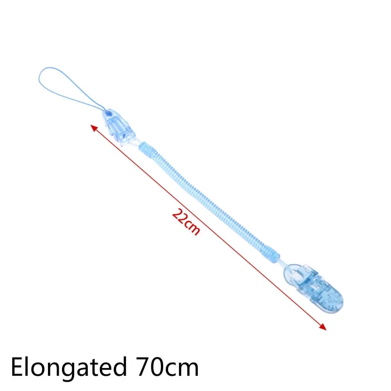 4 шт. анти-out Baby Infant малыш пустышка соска Весна пустышка Клип цепи держатель полупрозрачные детские товары