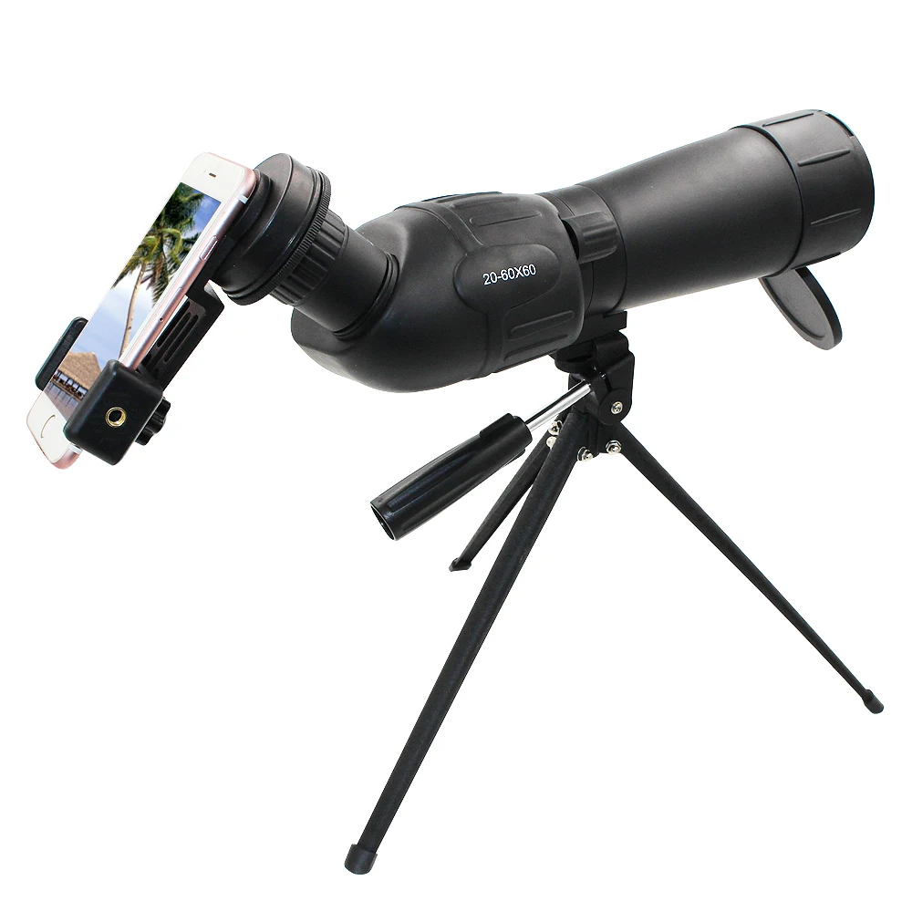 Kogngu 20-60x60 зум-объектив для смартфона камера мобильный зум телескоп Телефон объектив для Iphone с зажимом Telescopio Celular