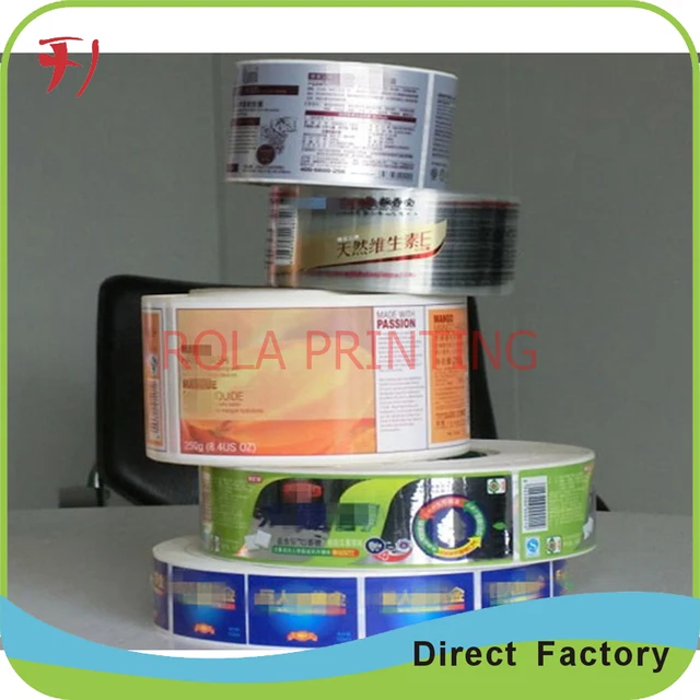 high quality and cheap price custom packaging transparent labels stickers permanent waterproof packaging clear adhesive