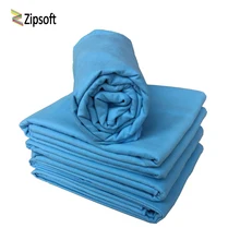 Zipsoft Коврик для йоги Большое пляжное полотенце из микрофибры голубое быстросохнущее полотенце s легкая Ванна Кемпинг путешествия toalha banho