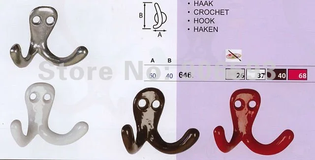 

10pcs lot free shipping Colourful aluminium coat hook,robe hook,hooks