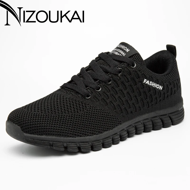 new hot men's shoes 2018 spring comfortable casual men's shoes flying ...