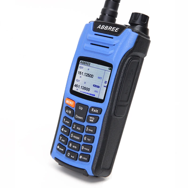 2 шт. Abbree AR F6 рация 6 полос 136 520 МГц двойной режим ожидания 999CH VOX DTMF SOS ЖК дисплей