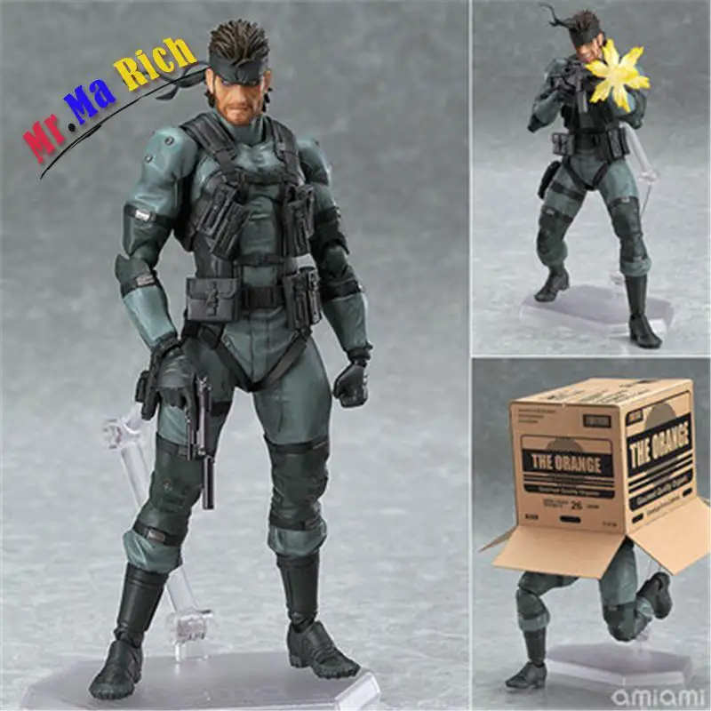 

Metal Gear Solid 2: Sons Of Liberty Figma 243 Snake Pvc Action Figure Anime Figure Collectible Model Juguetes Kids Toys