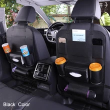 KANGLIDA 1 шт., органайзер из искусственной кожи на заднее сиденье автомобиля, автомобильный коврик для защиты от ударов, аксессуары для детей, органайзер для автомобиля