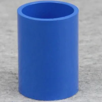 

10 Pcs/Lot UPVC DN15(20mm) Equal Coupling Connector High Quality Plastic Irrigation Water Pipe Fittings Blue Bushing Joint