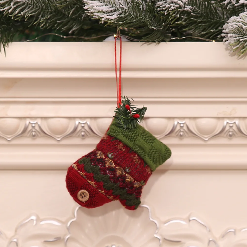Рождественские леденцы, палочки, украшения, праздничные вечерние сапоги на рождественскую елку, подвесные украшения, рождественские украшения, подарки DS29