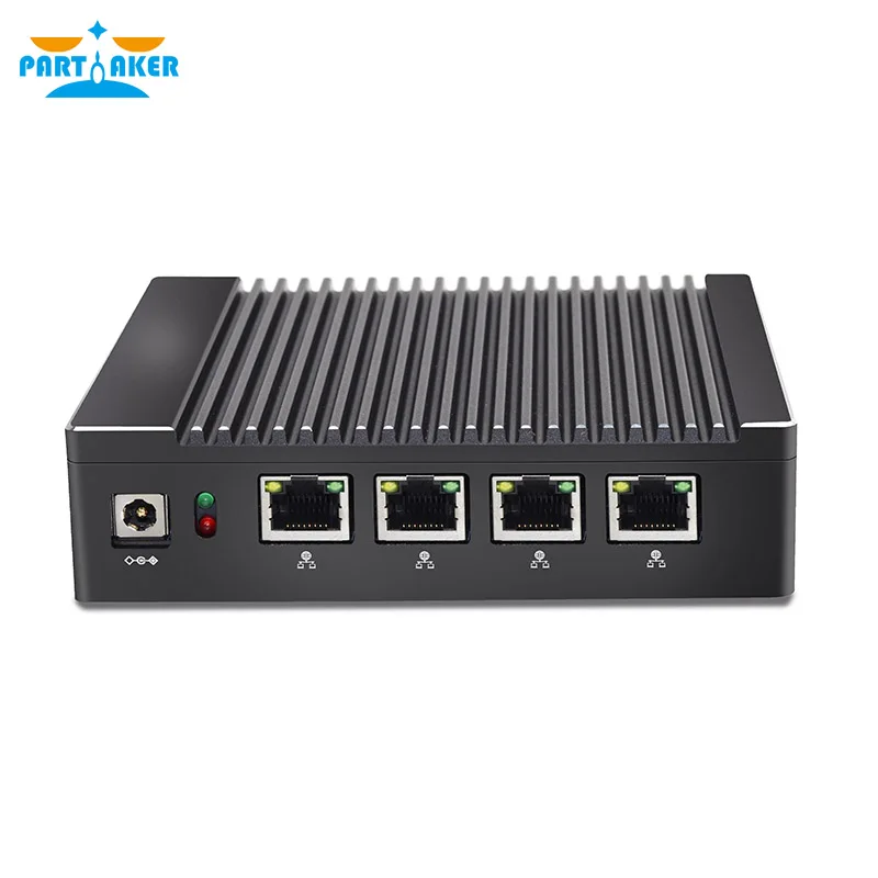 

Mini PC Quad Core 4 Ethernet LAN Router Firewall Intel Celeron J1900 pfSense Fanless Desktop Industrial Computer