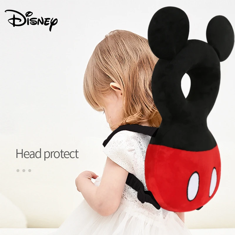 

Disney Large Baby Head Protection Pad Toddler Headrest Pillow Neck Cute Wings Nursing Drop Resistance Cushion Baby Protect