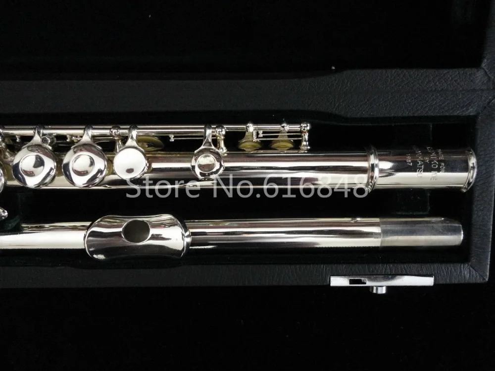 Флейта Muramatsu 1957 C Tune 16 клавиш с закрытыми отверстиями Cupronickel Посеребренная E Key