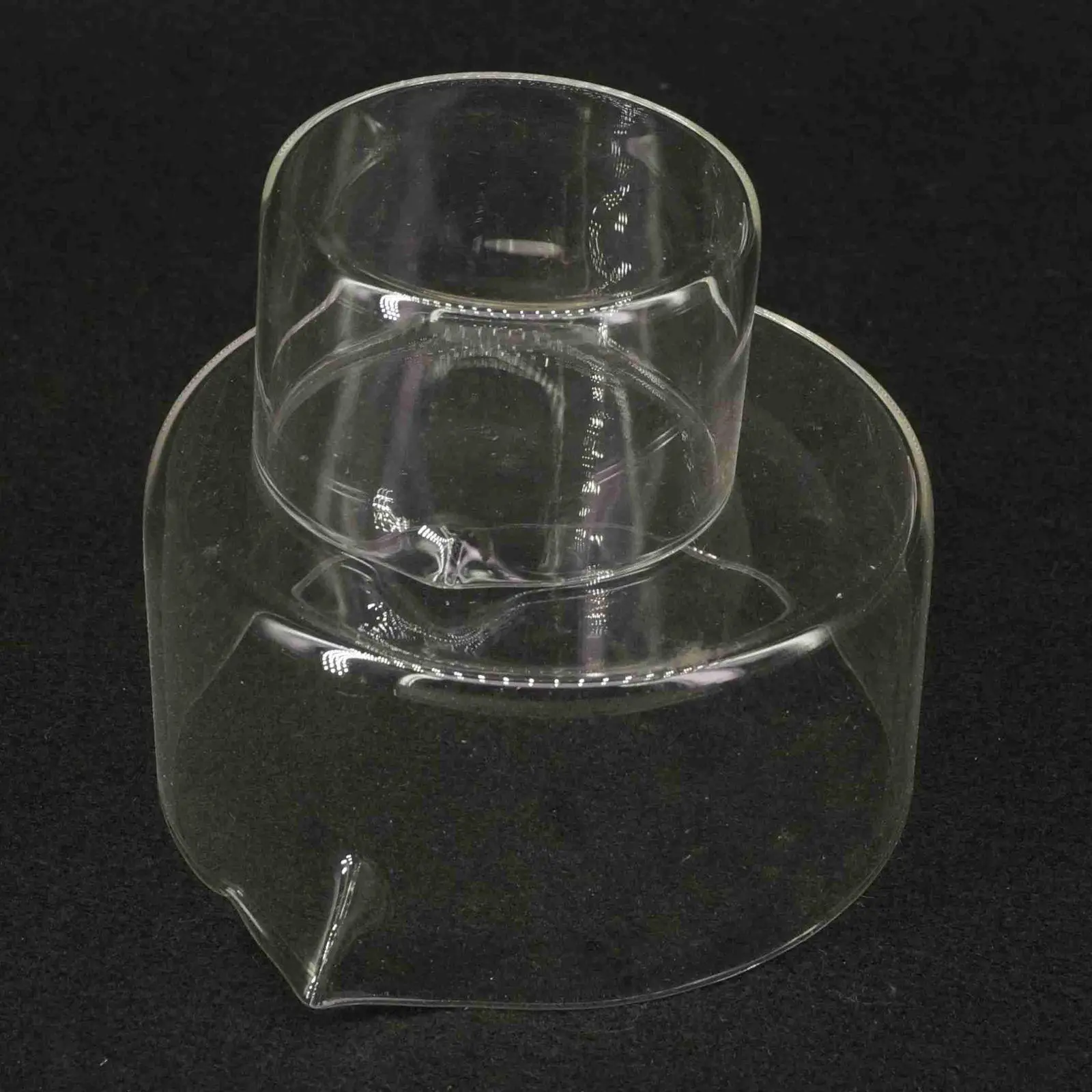 Lab Glass Crystallizing Dishes 60/90/100/125mm O.D with Spout Crystallization Experiment