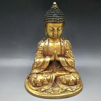 

Tibetan Buddhis Amitabha bronze buddha statue