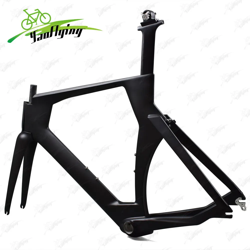 Cheap Airwolf Time Trail Carbon Bike Frame triathlon bike carbon road frame include fork/headset seatpost/clamp/stem/bar carbon frame 0