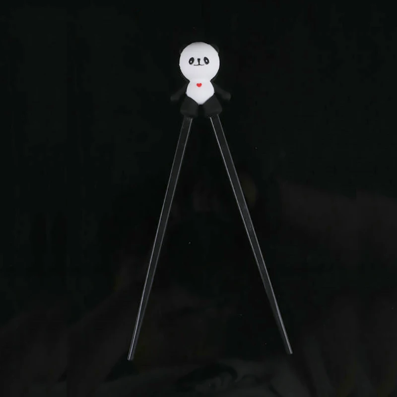 

2019 New Practical Panda Cartoon Doll Head Training Chopsticks Practice Auxiliary Chinese Chopstick Children's Animal Shape
