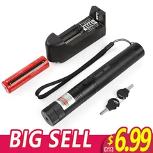 XpertMatic военные 532nm 5 МВт 303 зеленый лазер Верде Pen Lazer указатель Сжигание луч сжечь матч с 18650 Батарея Зарядное устройство