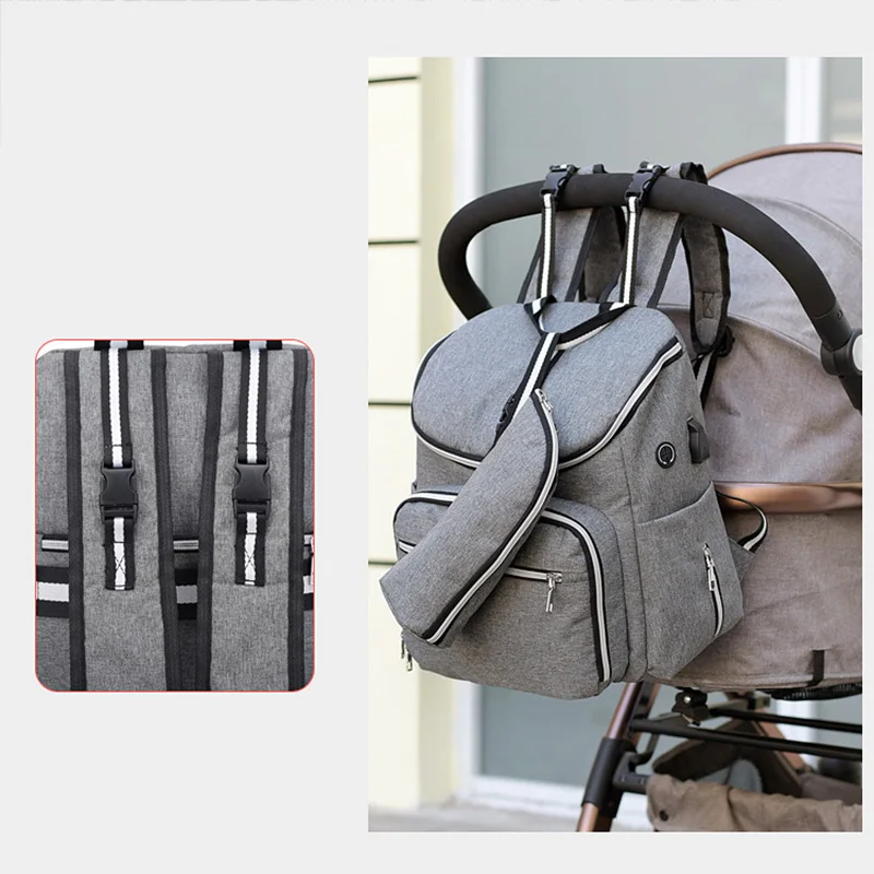 Baby Diaper Bag Multifunctional Newborn Nursing Bags Baby Care Mummy Maternity Travel Backpack Toddler Stroller Hang Bag BB6061 (10)