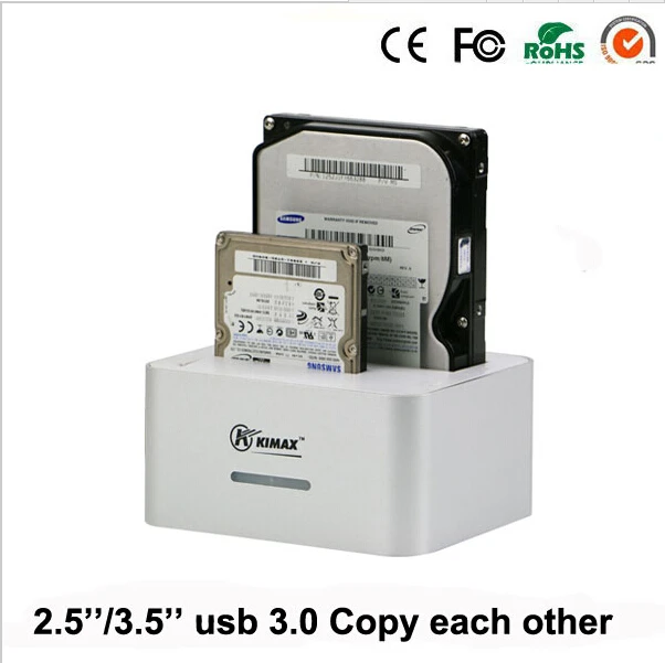 Aluminum hdd box 1tb hard disk usb sata hdd caddy box for the hard disk sata 2