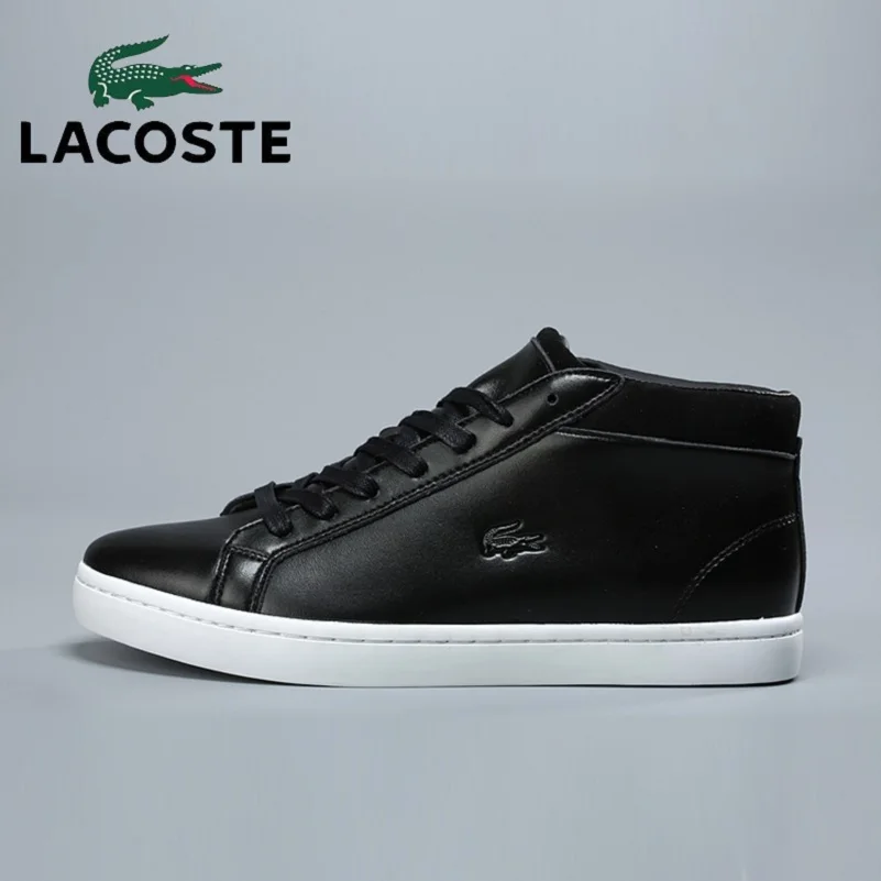 

Lacoste Retro Men Skateboarding Shoes Men Sneakers For Men's Lightweight Leather Breathable Running Shoes mens Walking Sneakers