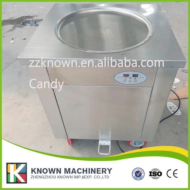 High efficiency commercial liquid nitrogen ice cream machine fry ice