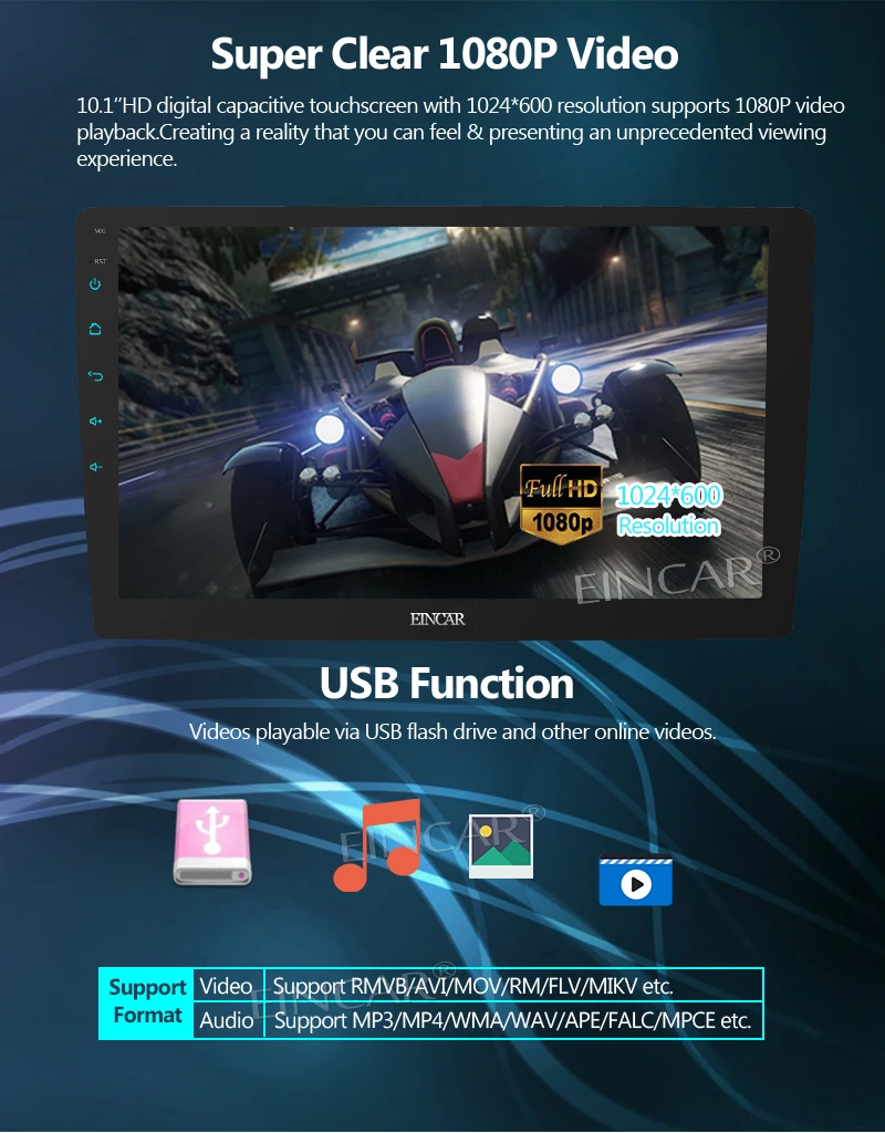 Flash Deal Android 7.1 Car Radio Stereo Universal Double 2 Din Head Unit with Adjustable Angle Support GPS Sat Nav, DAB+, 3G/4G WIFI, Phone 2