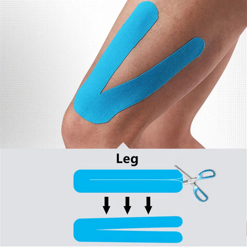 Muscle Recovery Tape Support Sport Equipment Fitness Safety Ease Pain Waterproof Low Irritation Sturdy Breathable Muscle Bandage