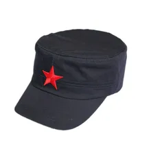 2016 Classic Military Caps Embroidery Red Star Baseball Cap Hat For Men Women Adjustable Outdoor Vintage Snapback Hats BA173