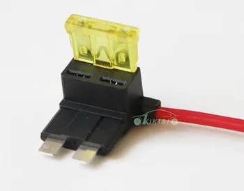 

100 sets standard Blade Fuse Tap Holder Add A Circuit Line ATM APM Car Truck Motorcycle Motorbike for energy meter