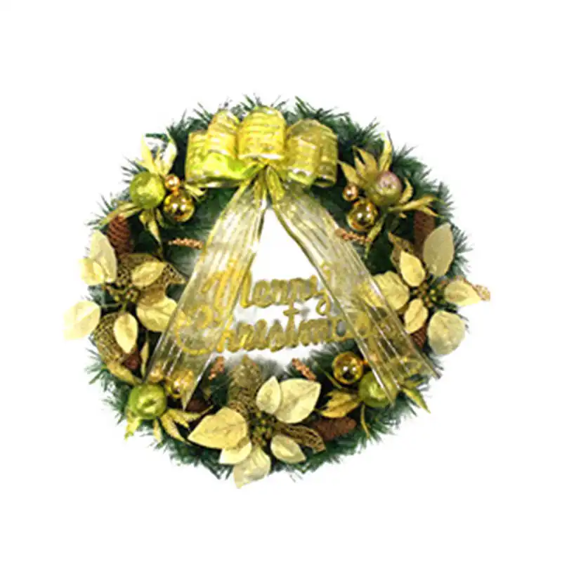 Rattan Berry Maple Leaf Fall Door Wreath Door Ornament Halloween Window Holiday Festival Wedding Party Christmas Decor #2o17 (6)