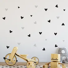 22 шт./компл. маленькое сердце любви домашний Декор стены Стикеры наклейка Спальня виниловые художественные росписи украшения дома наклейки Съемный Плакат O28
