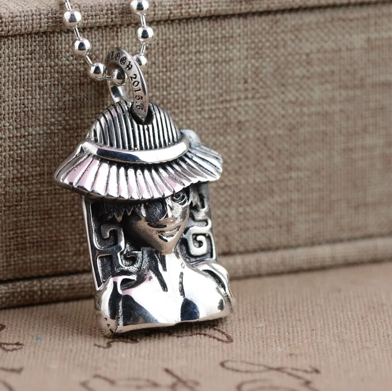 

Deer King silver silver wholesale S950 Sterling Silver Pendant PENDANT MENS antique style cartoon characters