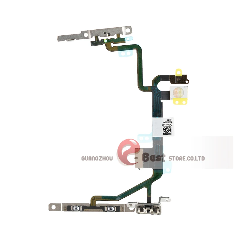 

5pcs New For iphone 8G 4.7"8 PLUS Power Volume Button flex on off Switch Control Flex cable Replacement Repair Parts