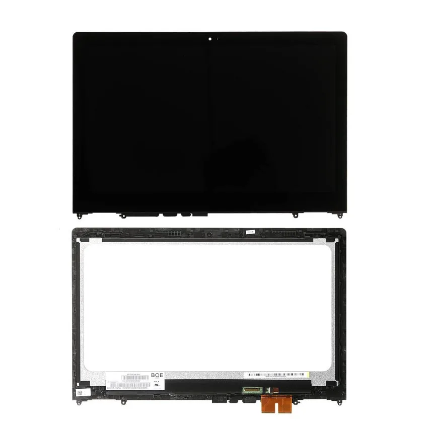 Светодио дный сенсорный ЖК-экран Digitizer дисплей в сборе для lenovo Yoga 510-15IKB 80VC