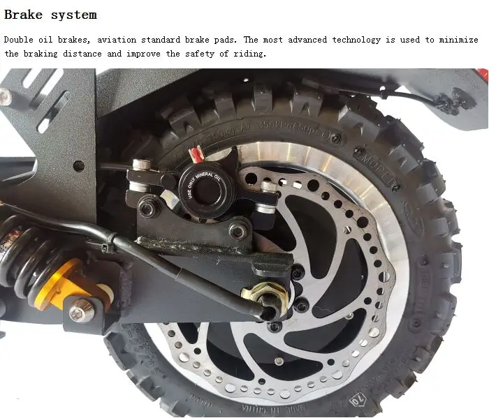 CHICWAY внедорожный электрический скутер 3200 Вт, 60V26AH, максимальная скорость 65 км/+, двойной масляный тормоз, умный светодиодный, электронный замок, клаксон